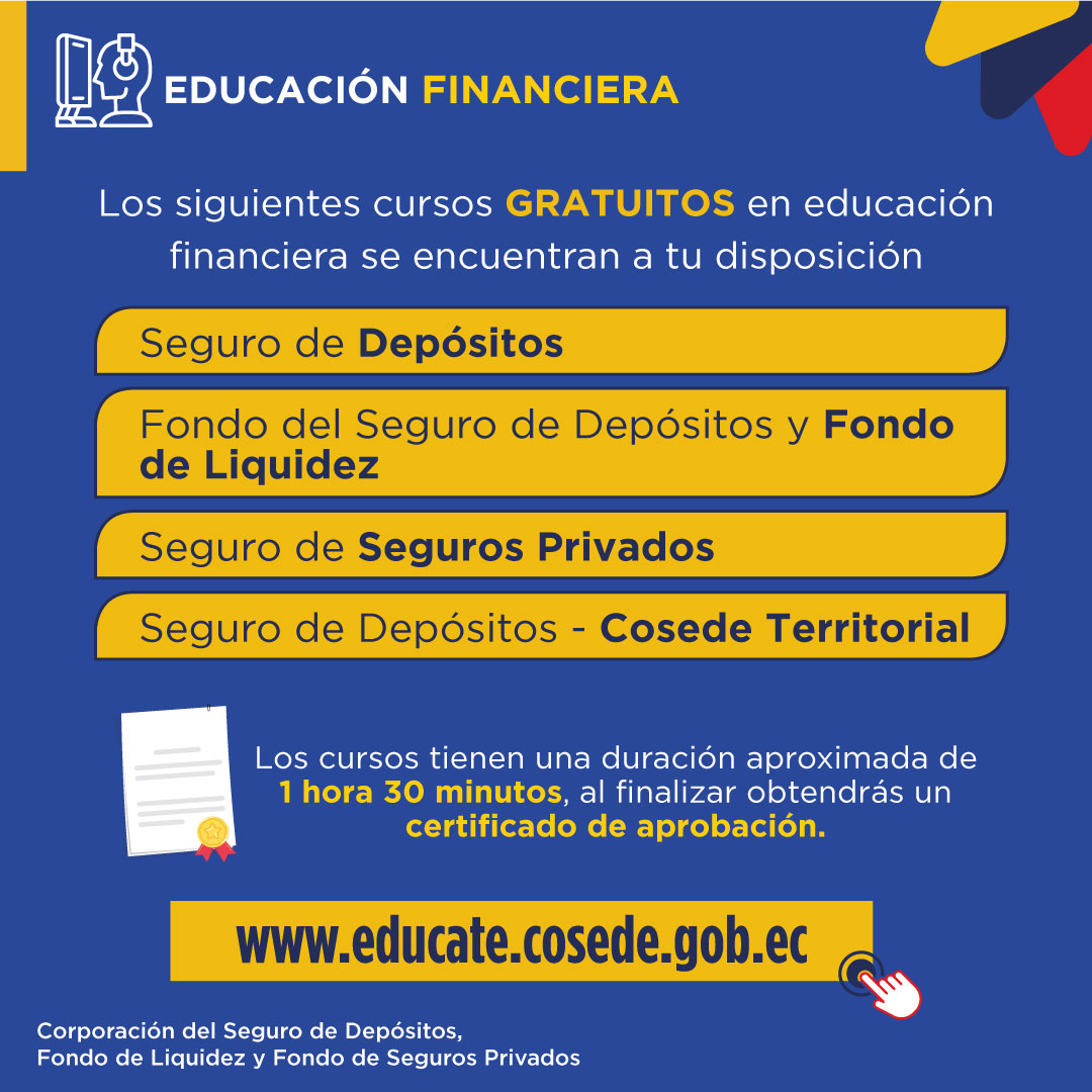 Educación financiera COSEDE